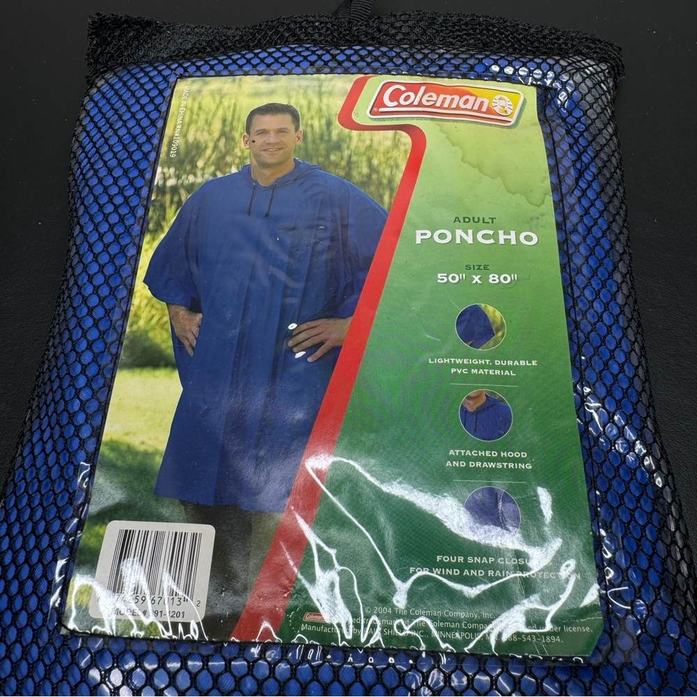 Coleman poncho